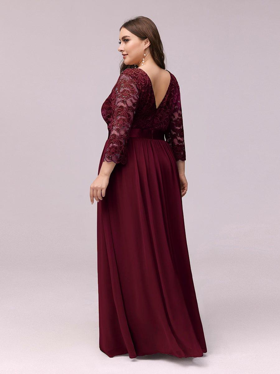 Sandra | Vestido maxi con encaje