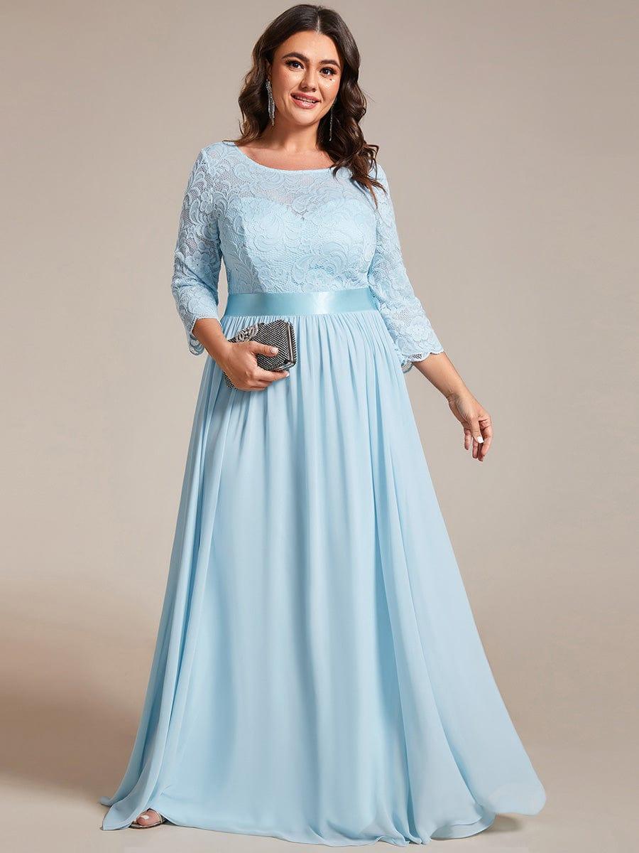 Sandra | Vestido maxi con encaje