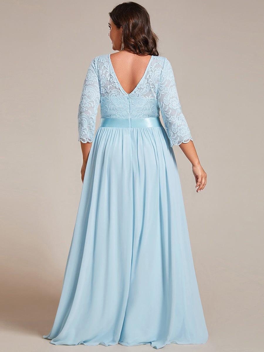Sandra | Vestido maxi con encaje