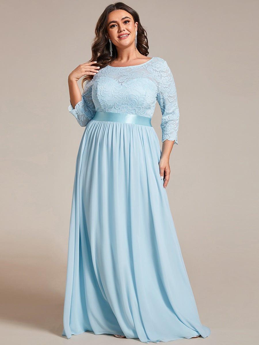 Sandra | Vestido maxi con encaje