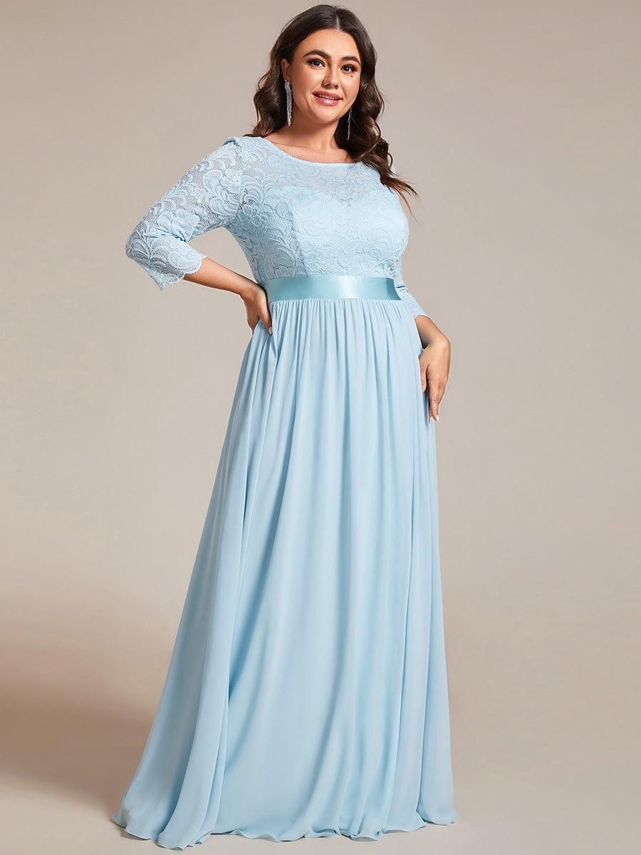 Sandra | Vestido maxi con encaje