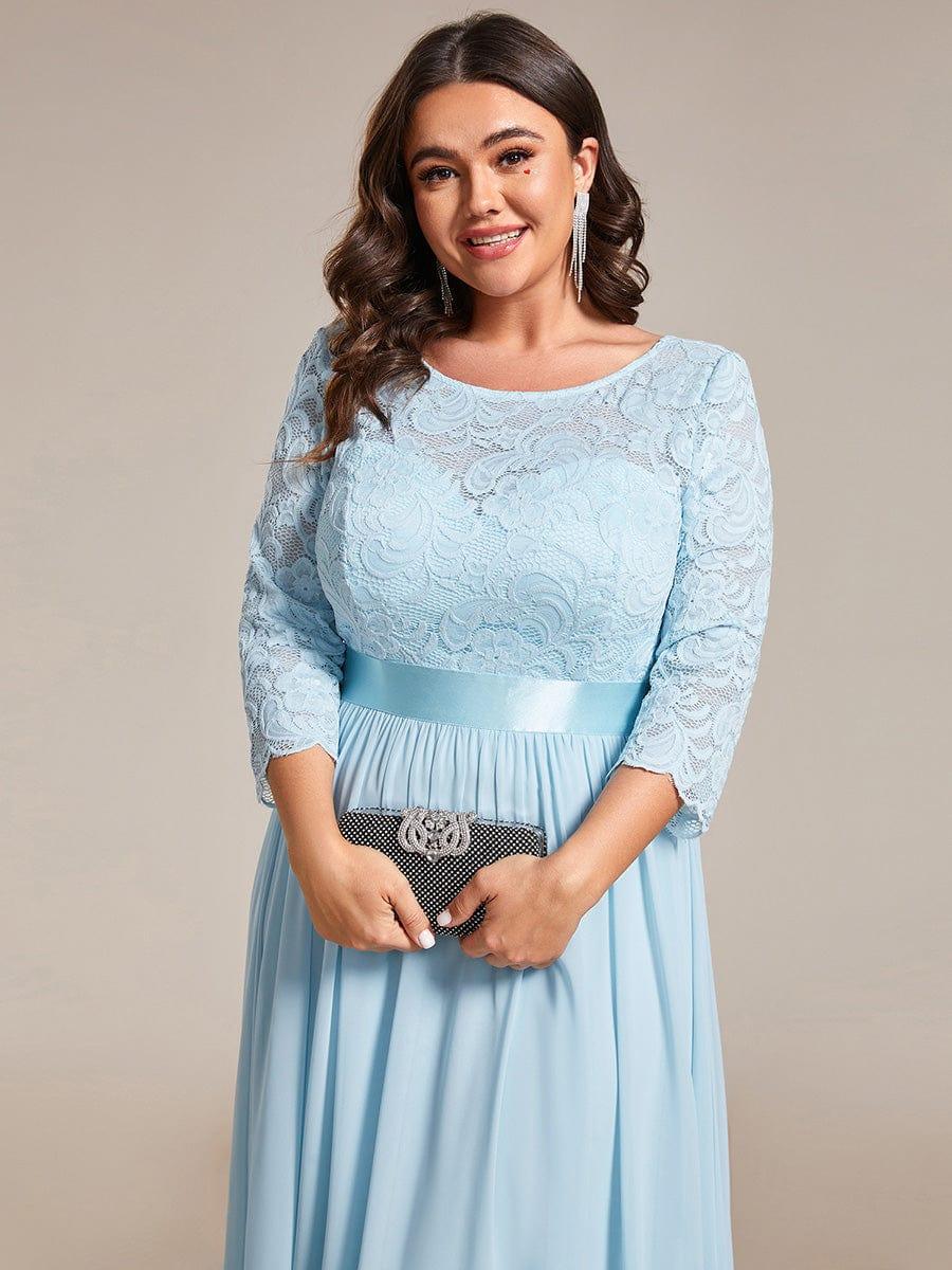 Sandra | Vestido maxi con encaje