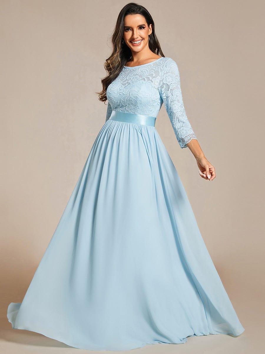 Sandra | Vestido maxi con encaje