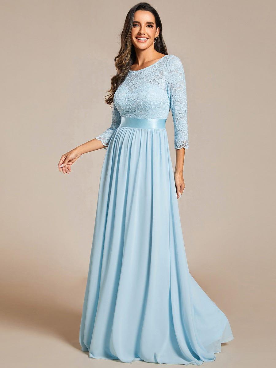 Sandra | Vestido maxi con encaje