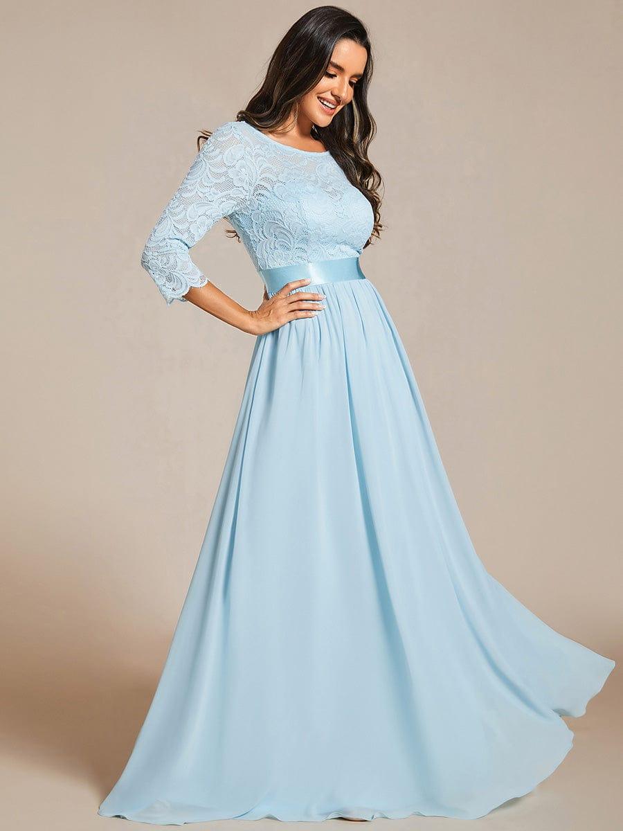 Sandra | Vestido maxi con encaje