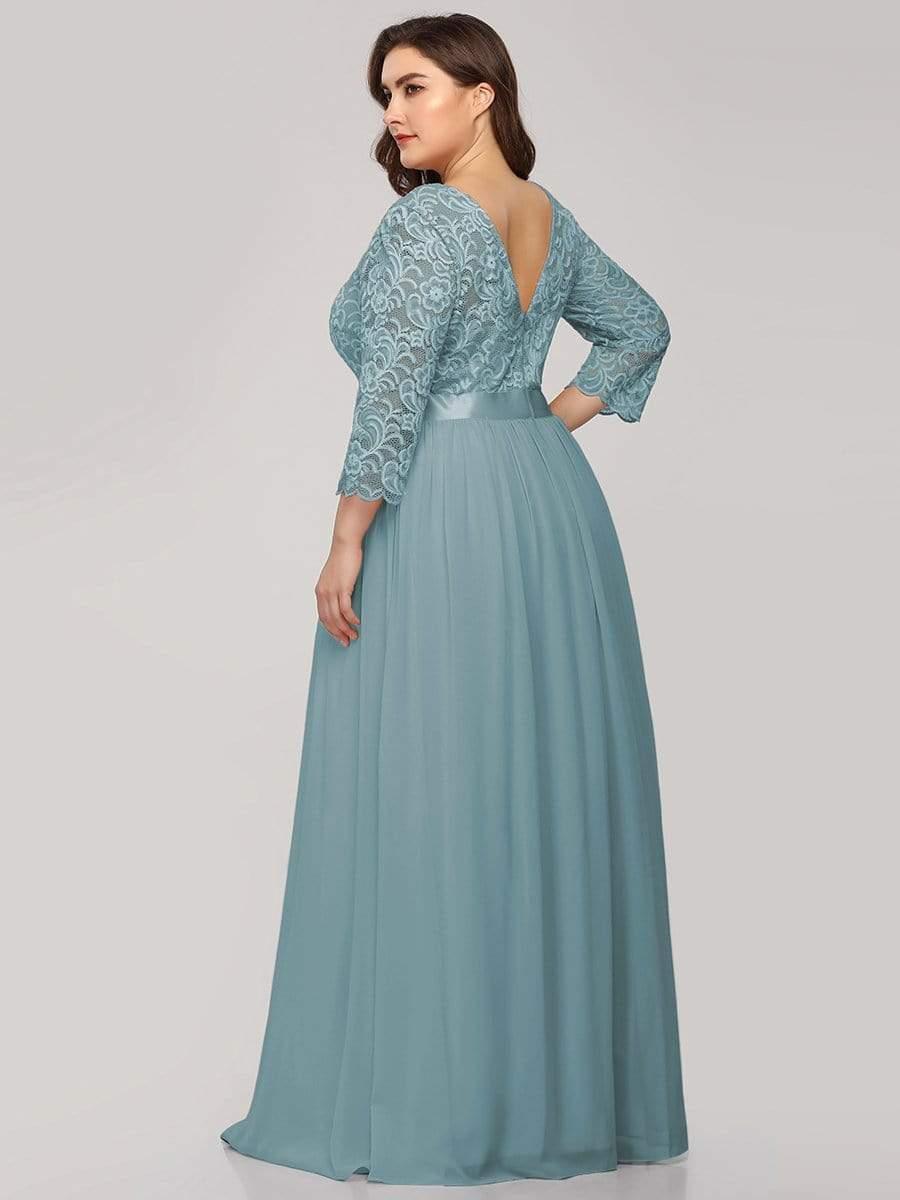Sandra | Vestido maxi con encaje