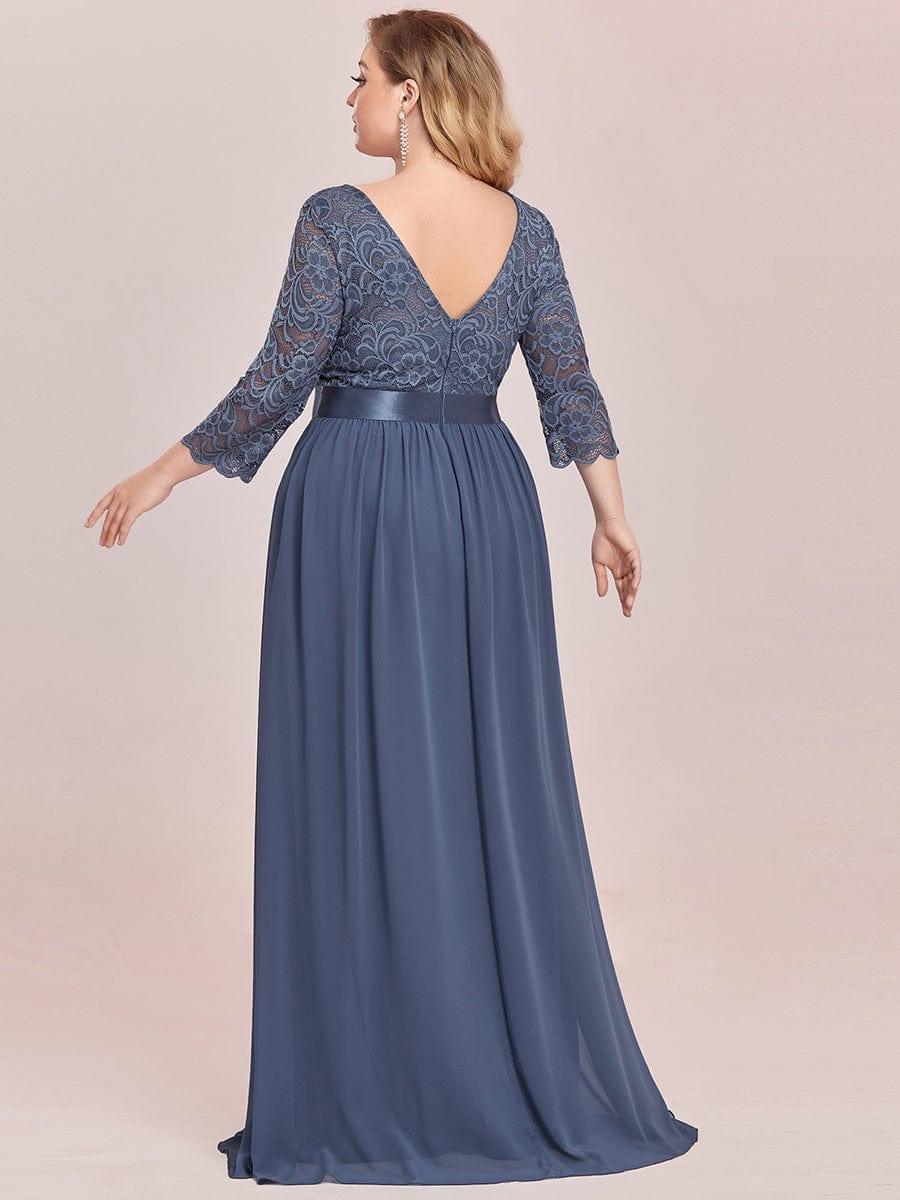 Sandra | Vestido maxi con encaje