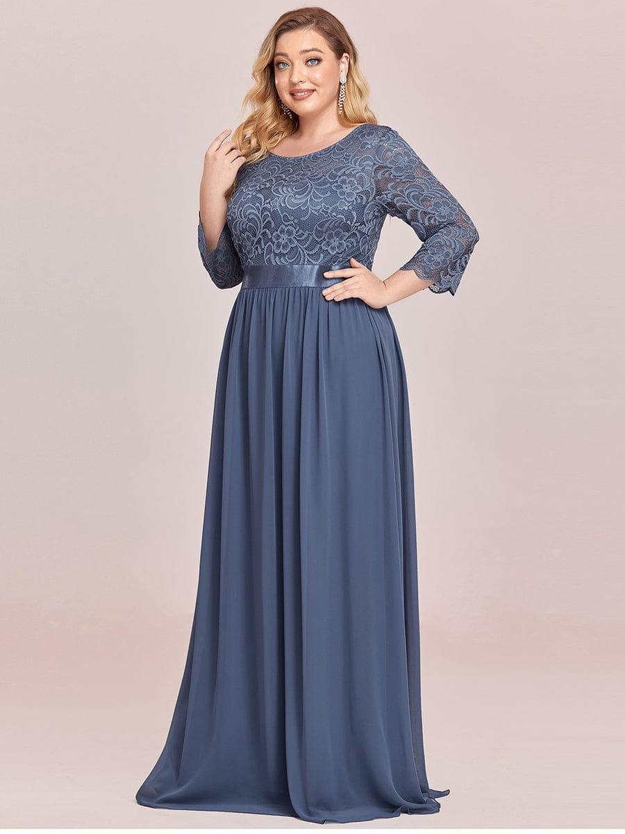 Sandra | Vestido maxi con encaje