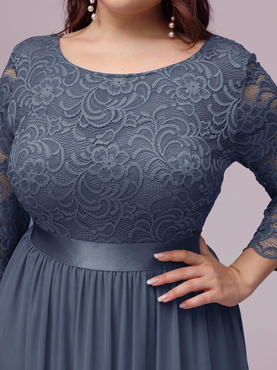 Sandra | Vestido maxi con encaje