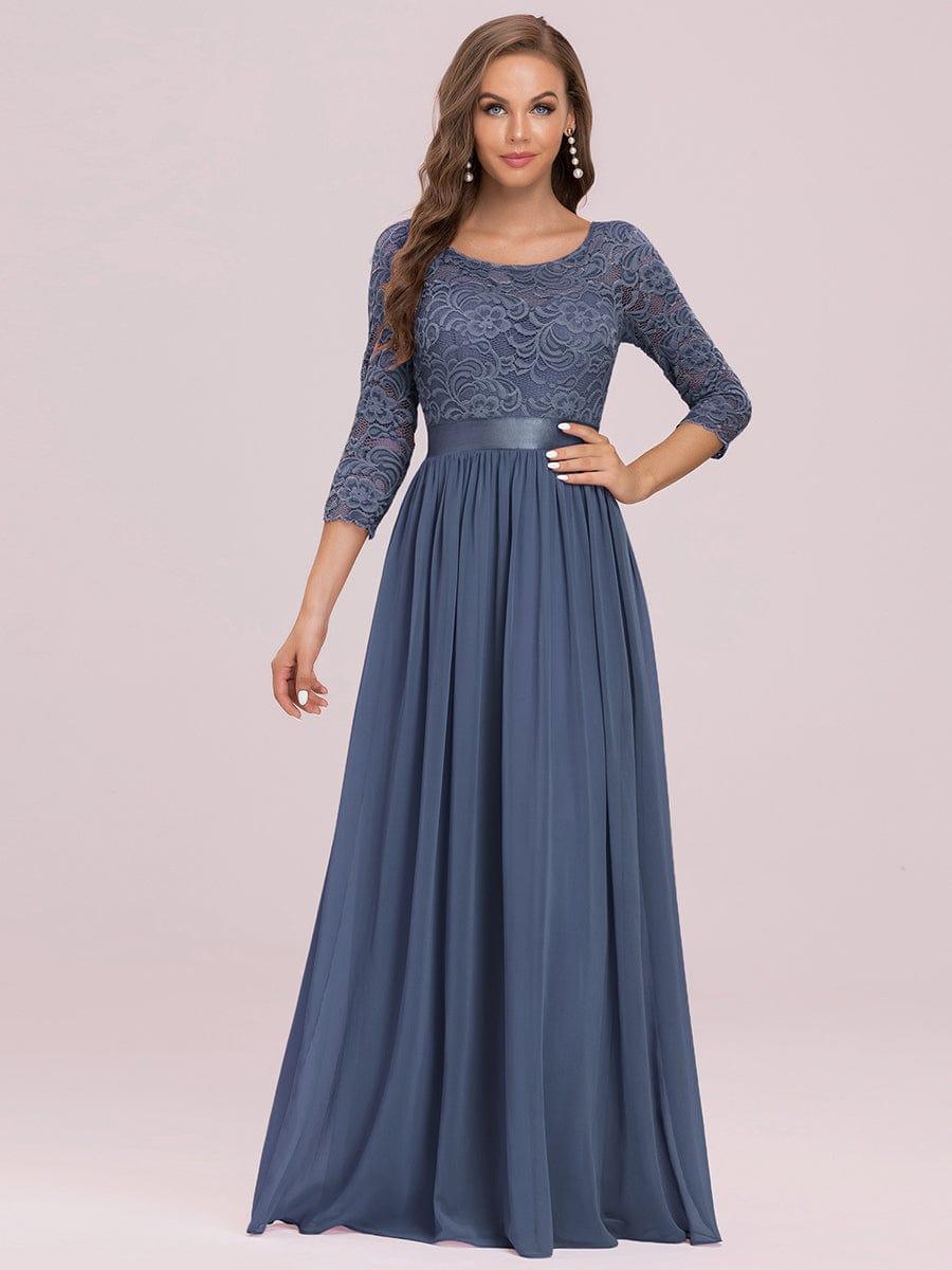 Sandra | Vestido maxi con encaje