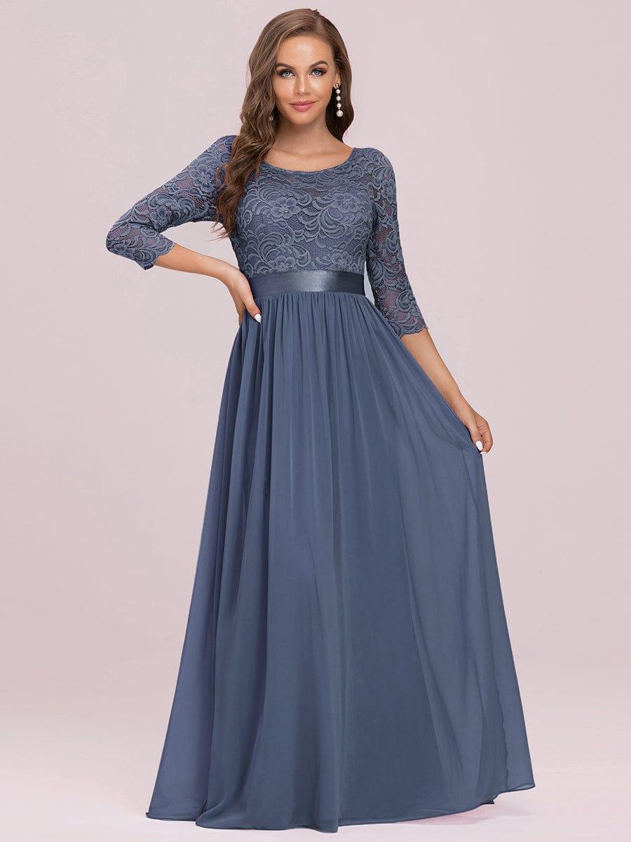 Sandra | Vestido maxi con encaje