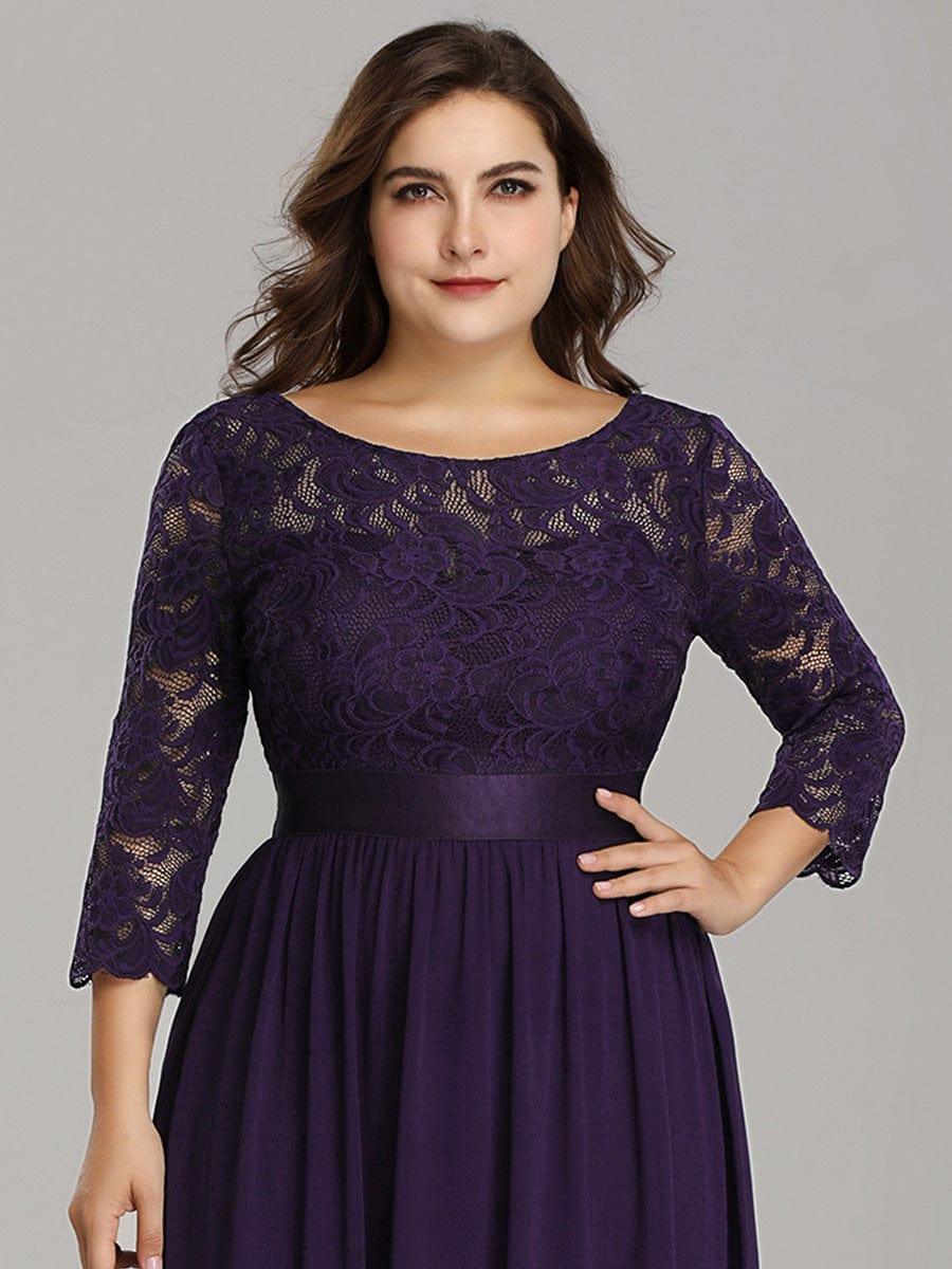 Sandra | Vestido maxi con encaje