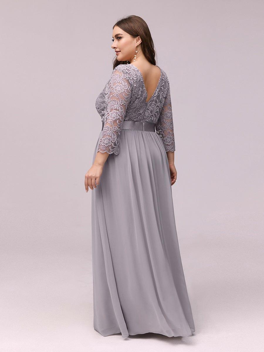 Sandra | Vestido maxi con encaje