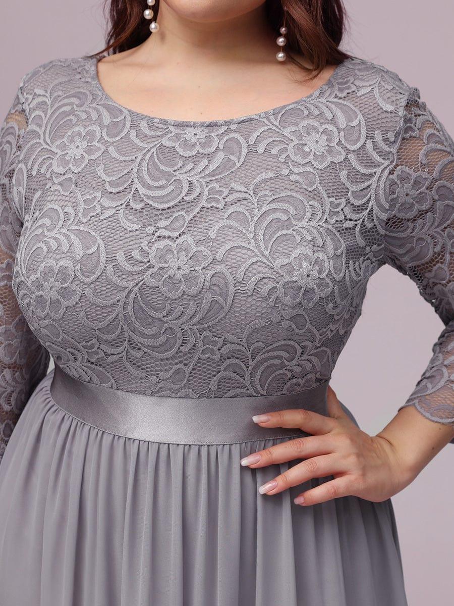 Sandra | Vestido maxi con encaje