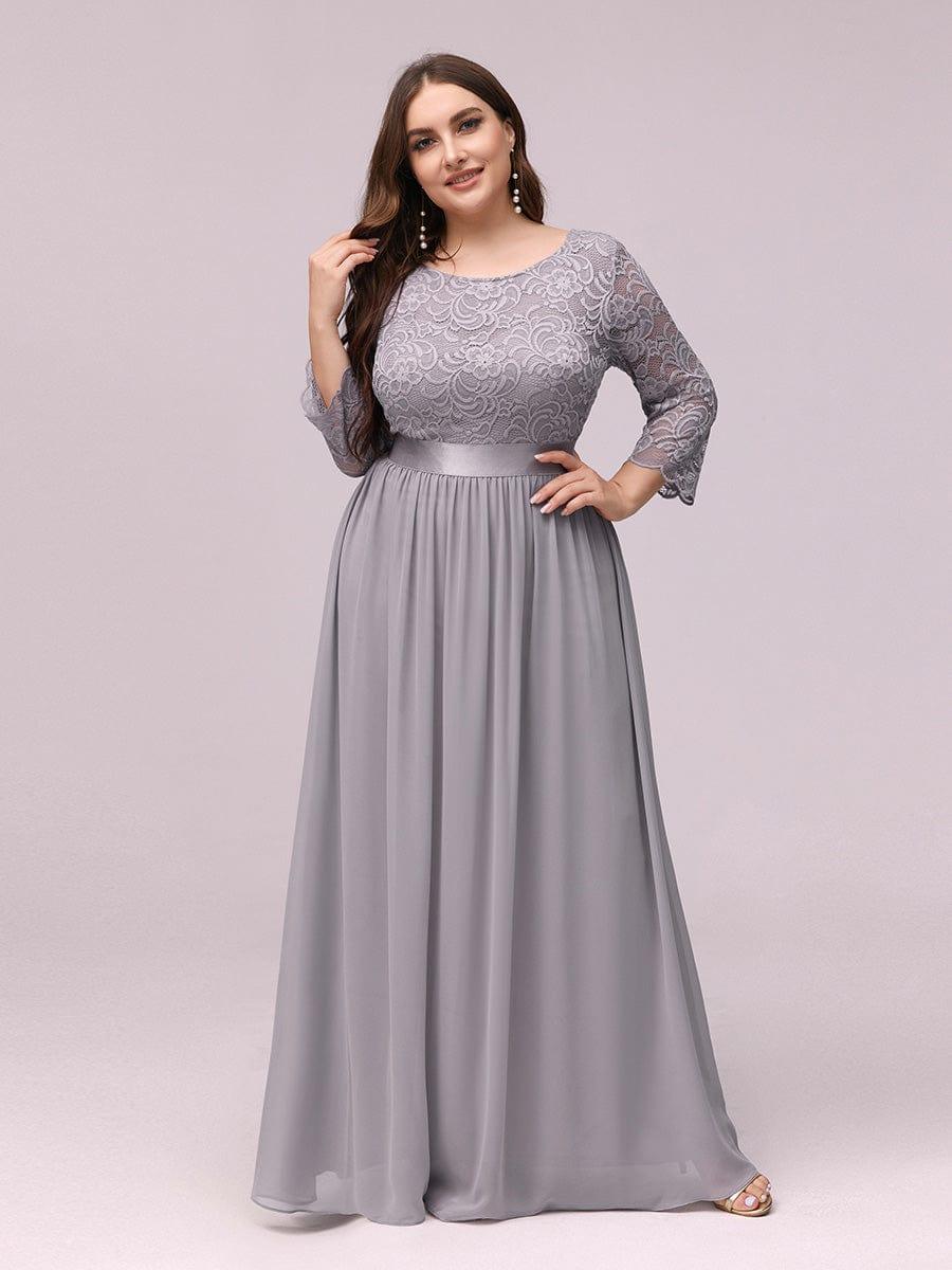 Sandra | Vestido maxi con encaje