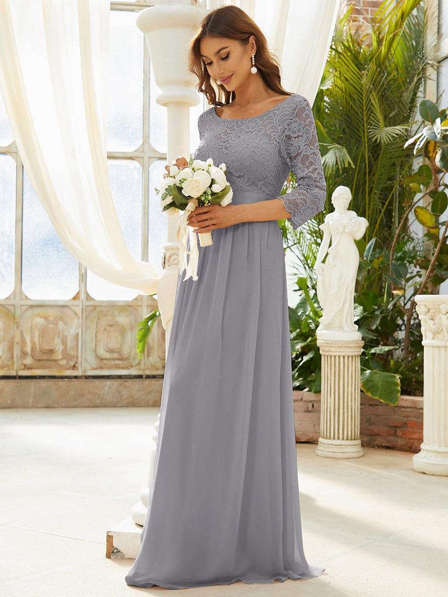 Sandra | Vestido maxi con encaje