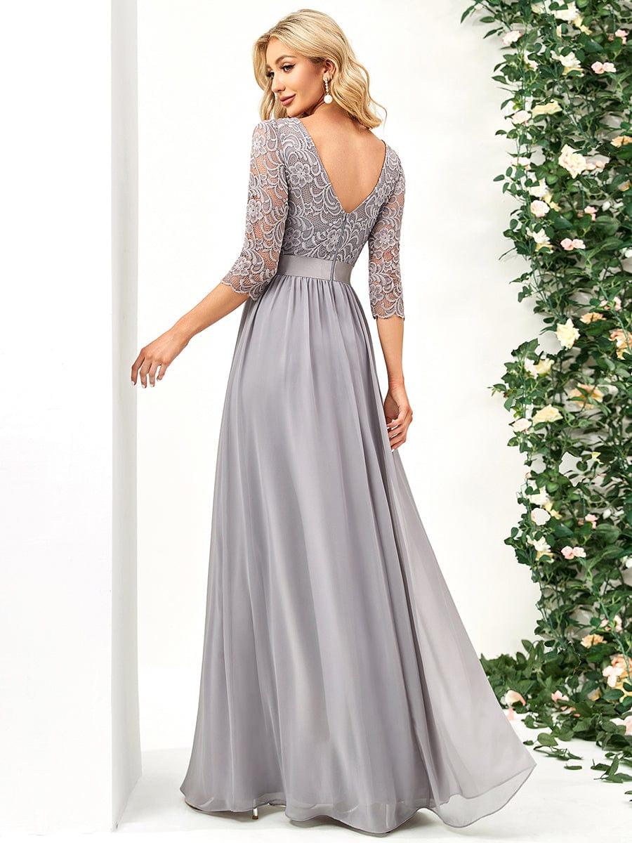 Sandra | Vestido maxi con encaje