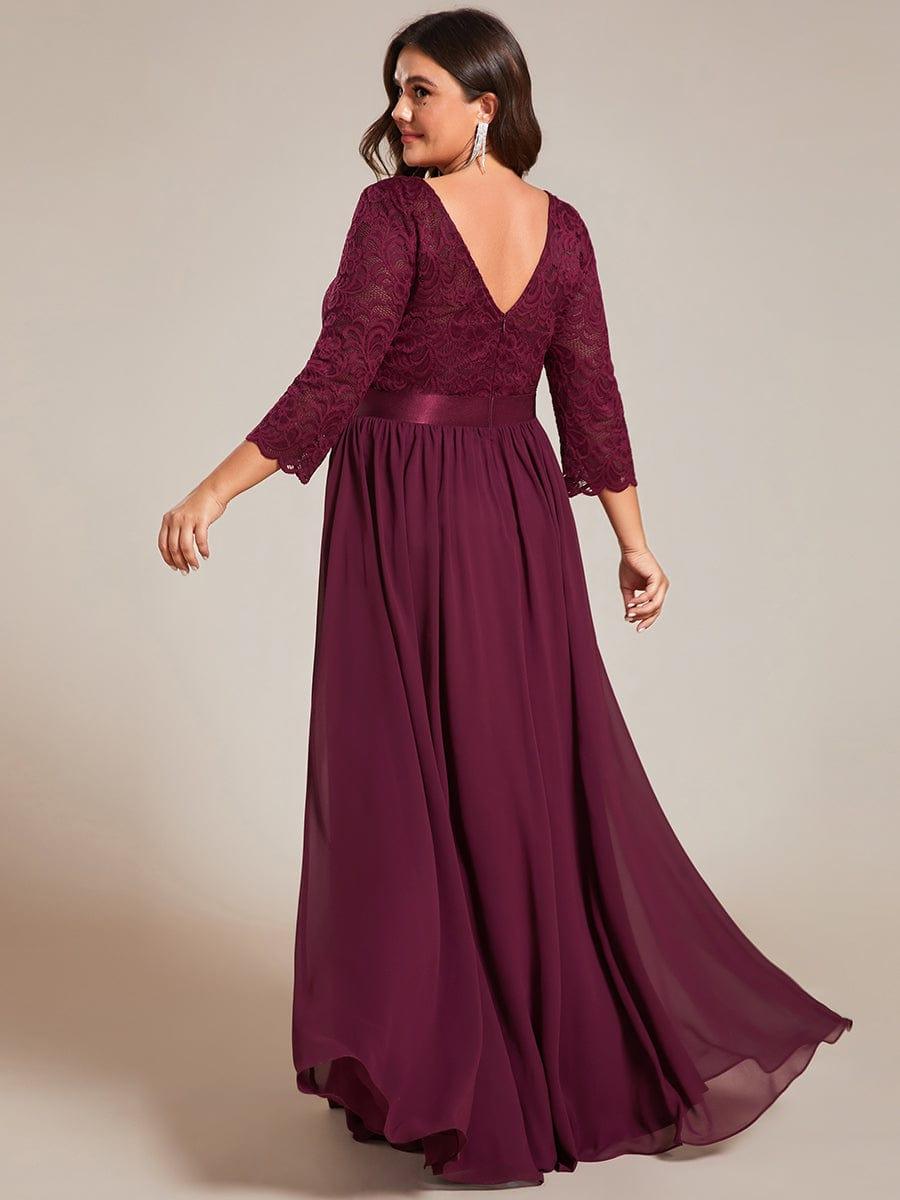 Sandra | Vestido maxi con encaje