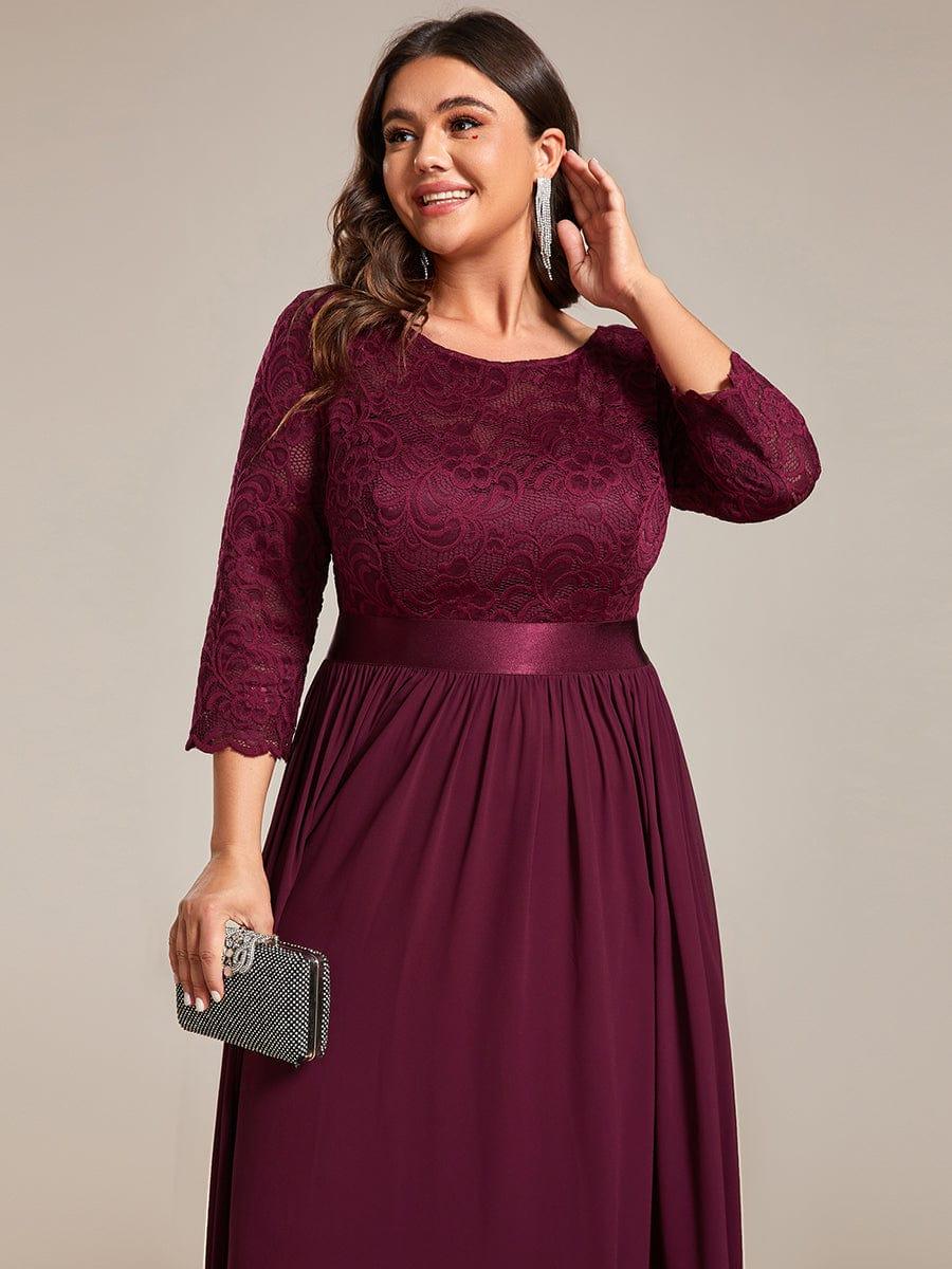 Sandra | Vestido maxi con encaje
