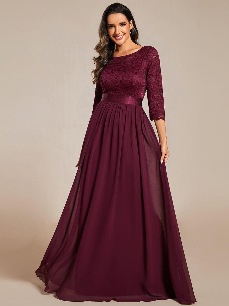 Sandra | Vestido maxi con encaje