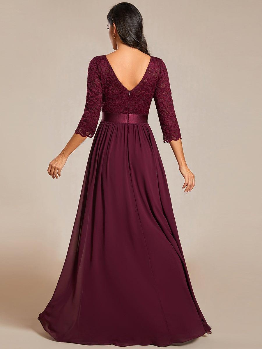 Sandra | Vestido maxi con encaje