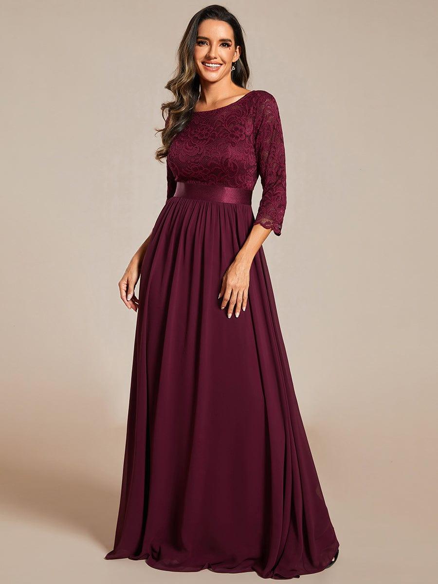 Sandra | Vestido maxi con encaje