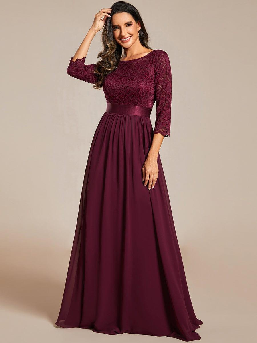Sandra | Vestido maxi con encaje