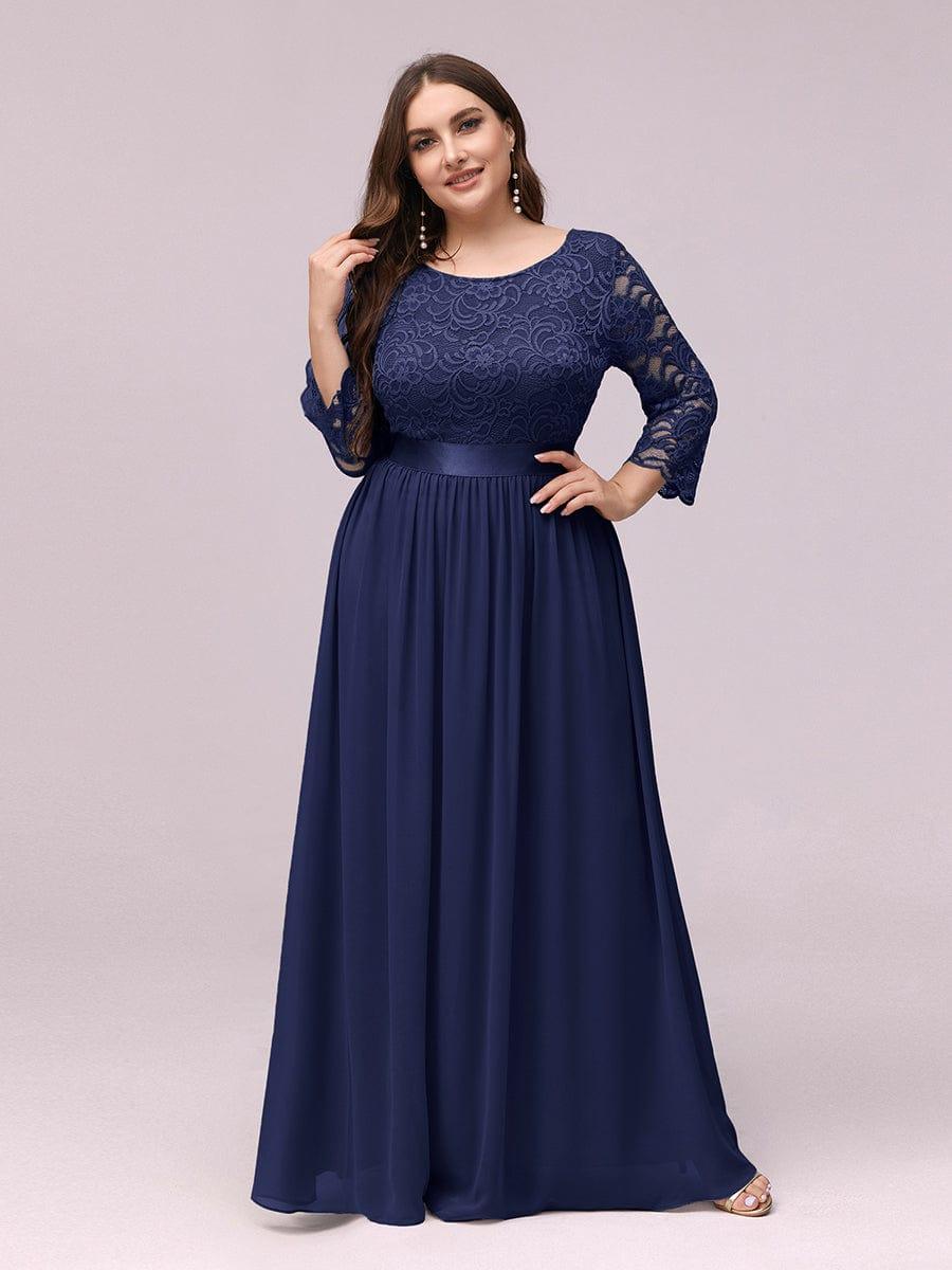 Sandra | Vestido maxi con encaje