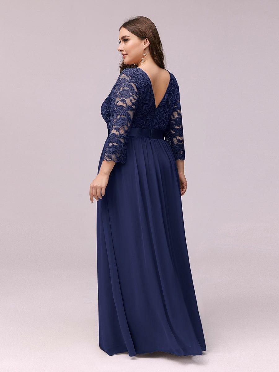 Sandra | Vestido maxi con encaje