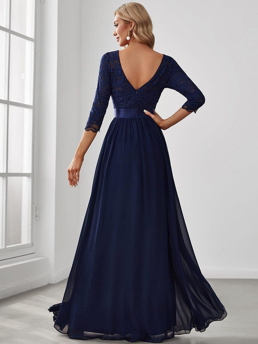 Sandra | Vestido maxi con encaje