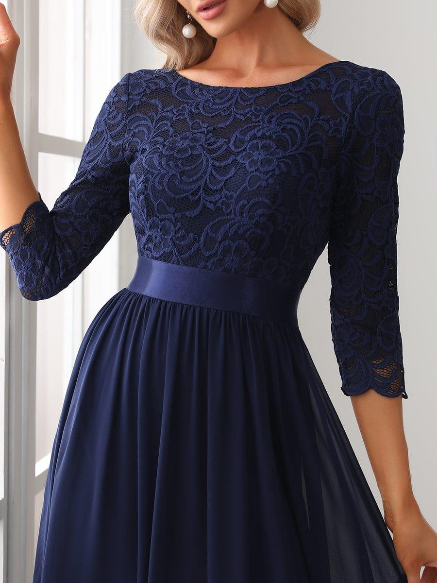 Sandra | Vestido maxi con encaje