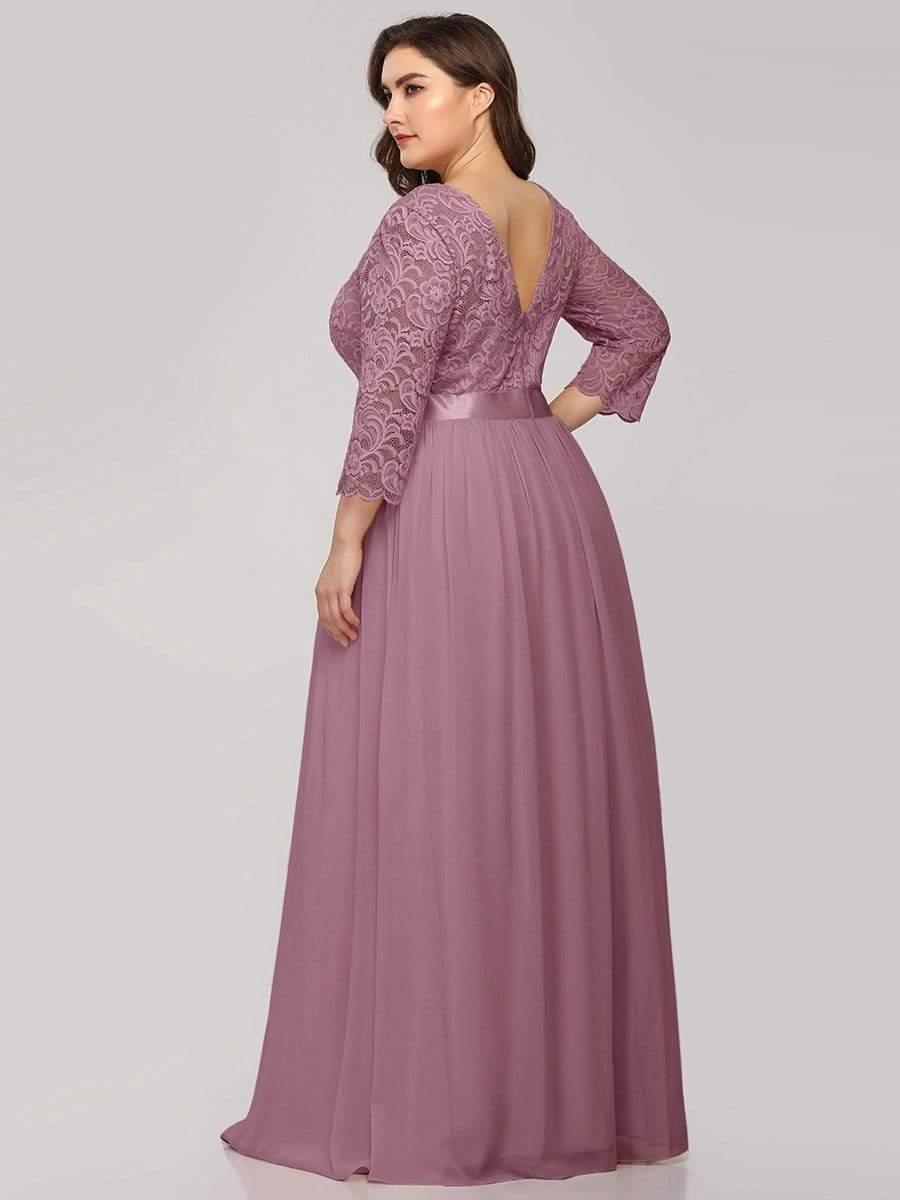 Sandra | Vestido maxi con encaje