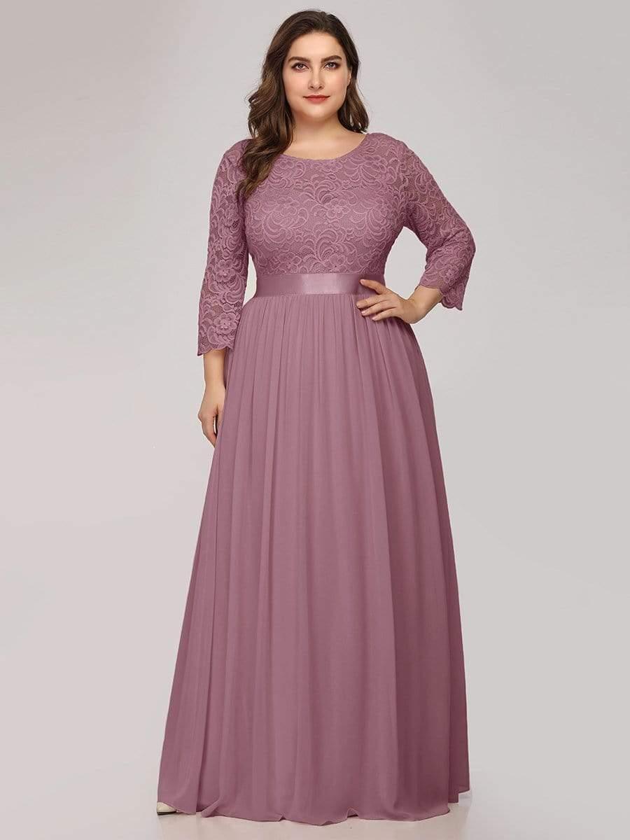Sandra | Vestido maxi con encaje