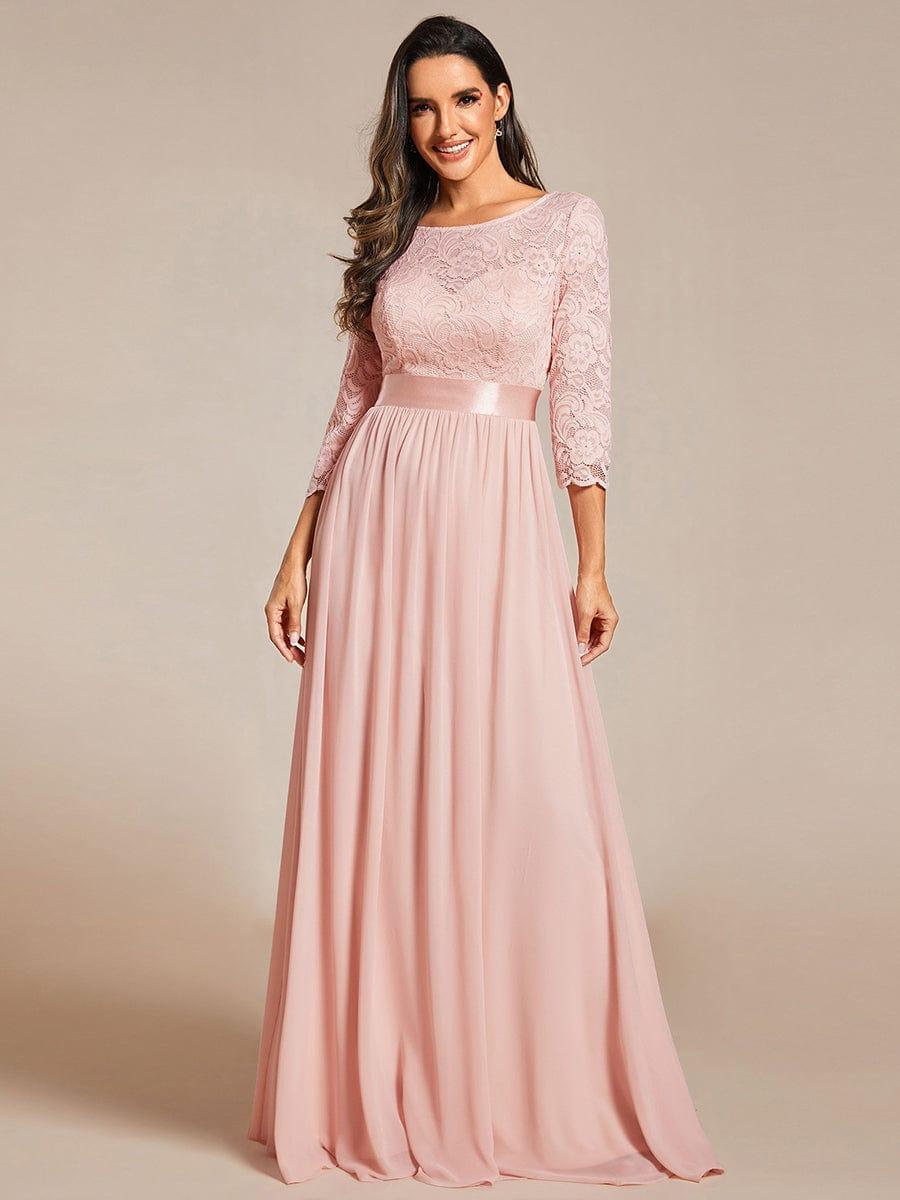 Sandra | Vestido maxi con encaje