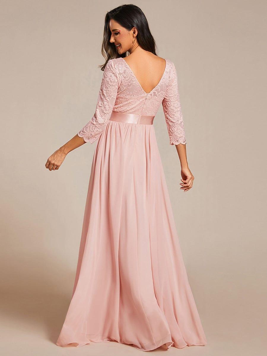 Sandra | Vestido maxi con encaje