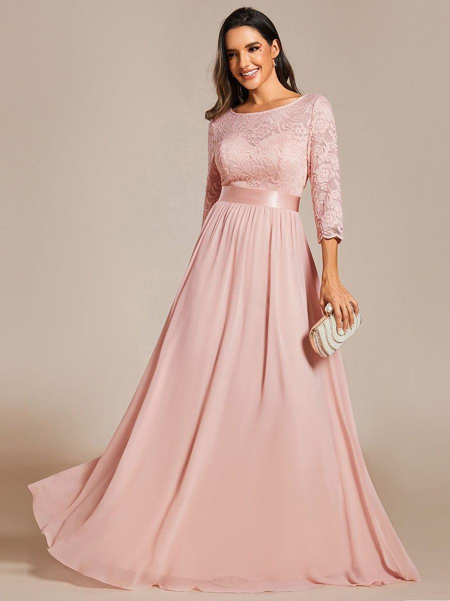 Sandra | Vestido maxi con encaje