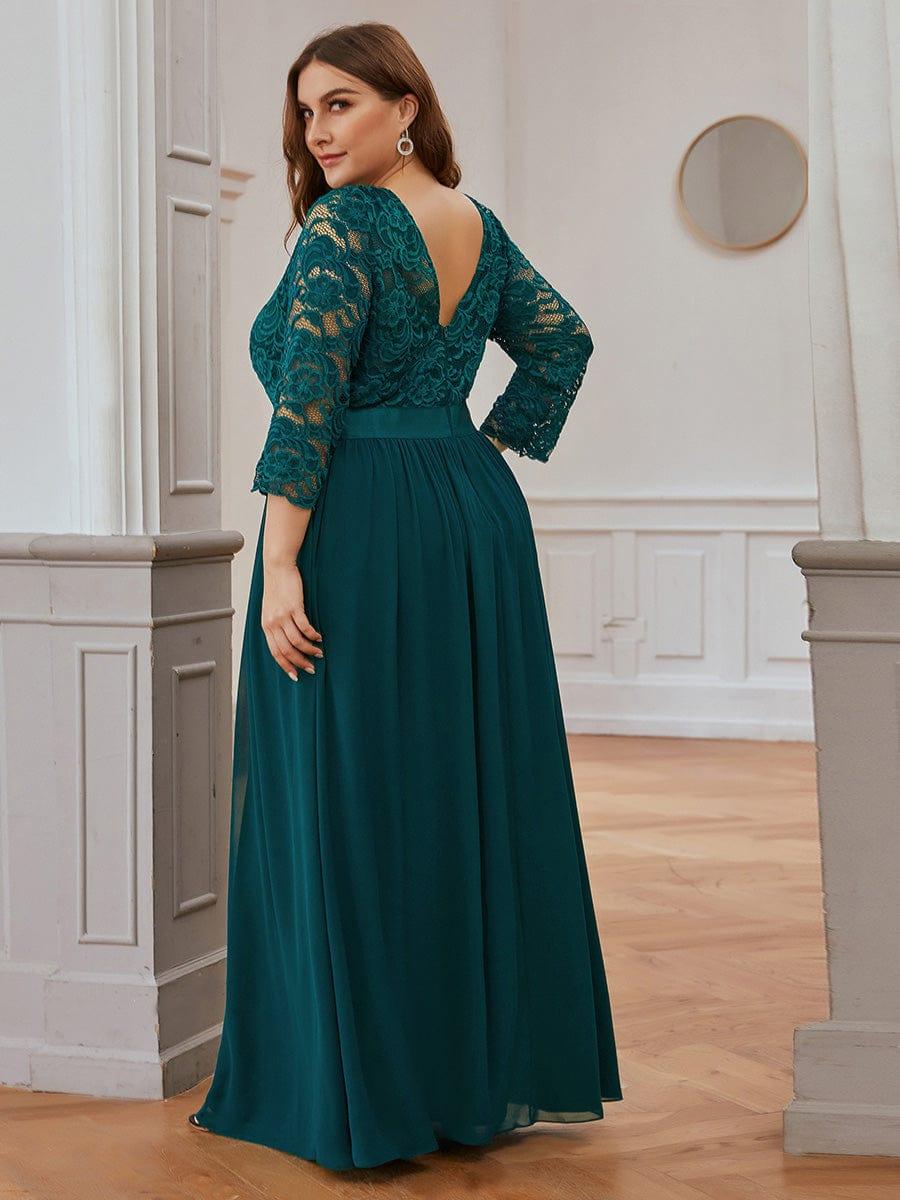 Sandra | Vestido maxi con encaje