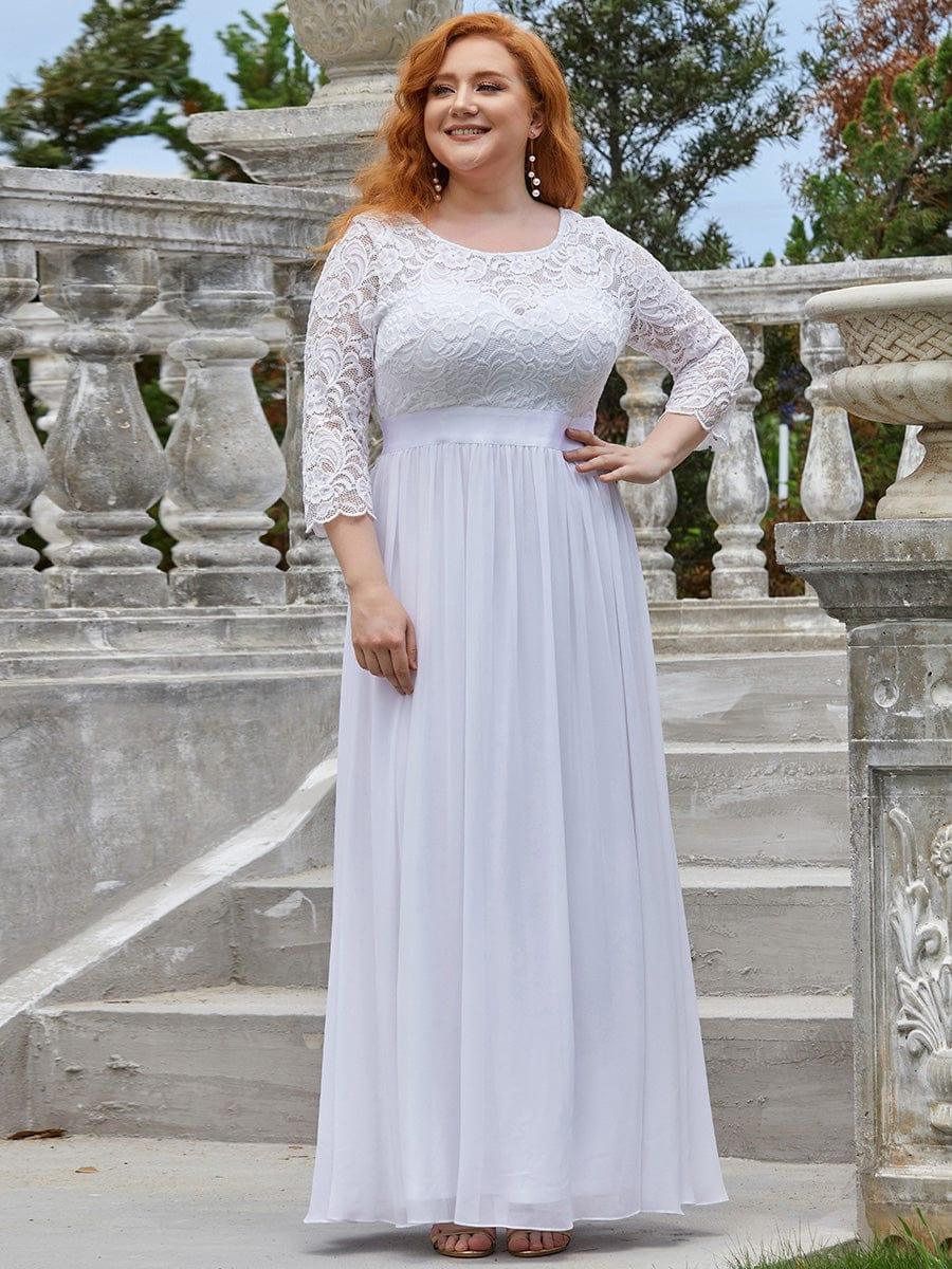 Sandra | Vestido maxi con encaje