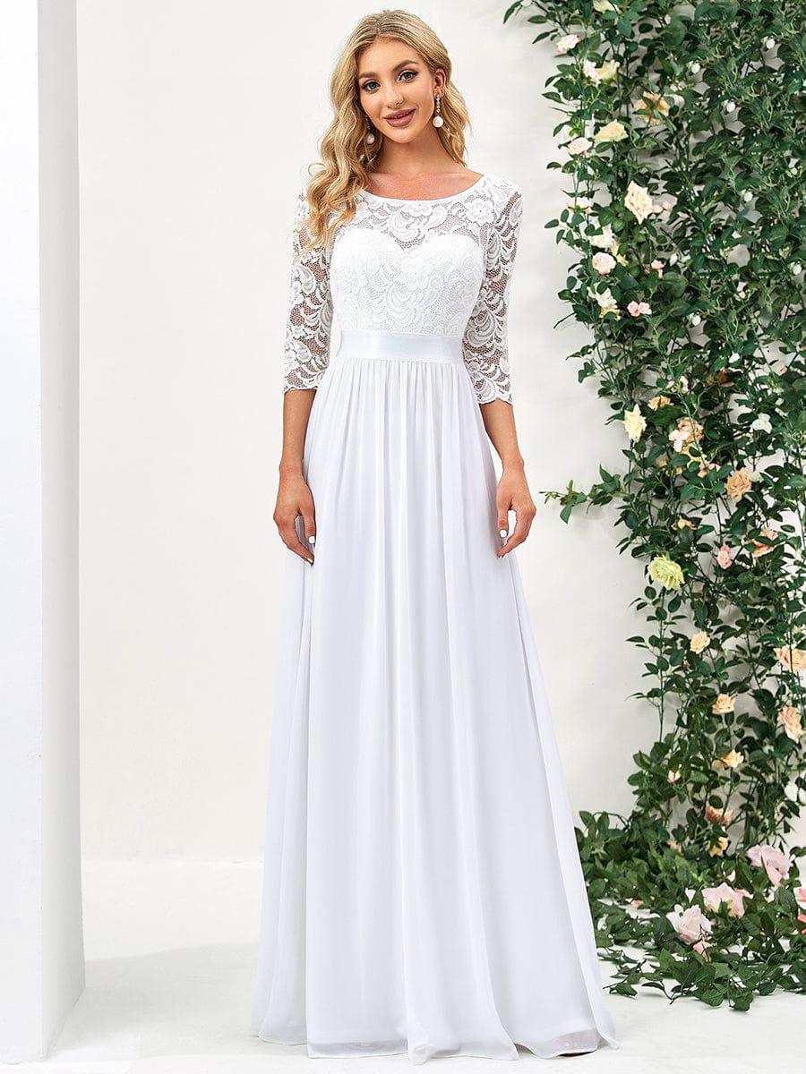 Sandra | Vestido maxi con encaje