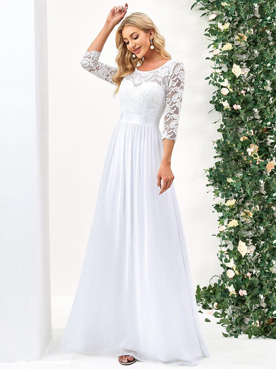 Sandra | Vestido maxi con encaje