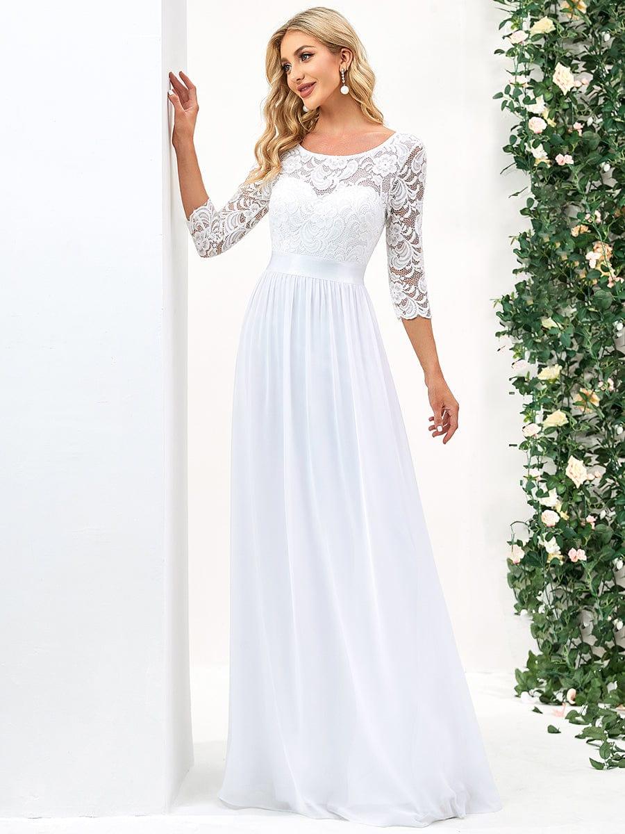 Sandra | Vestido maxi con encaje